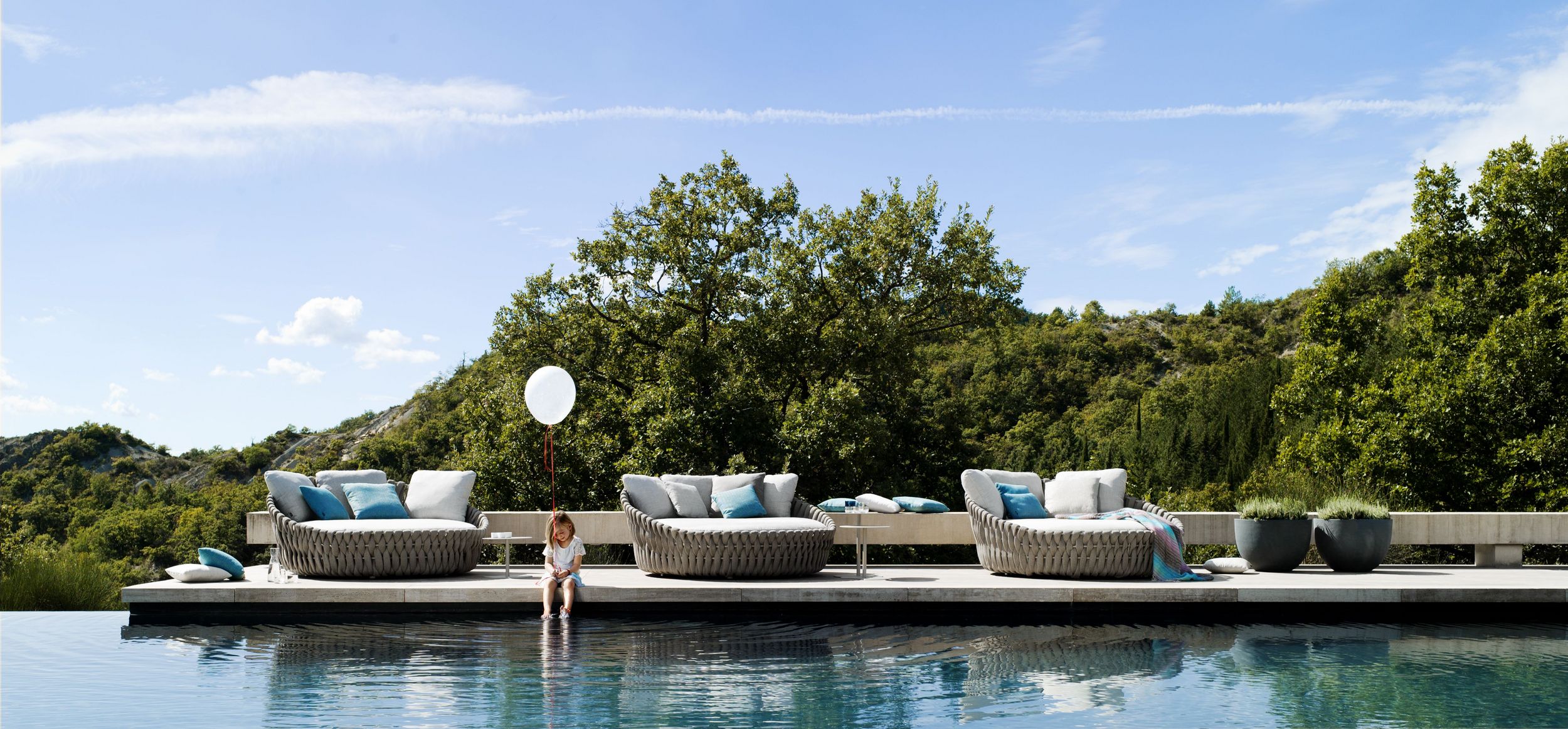 Tosca daybeds by Monica Armani for Tribù