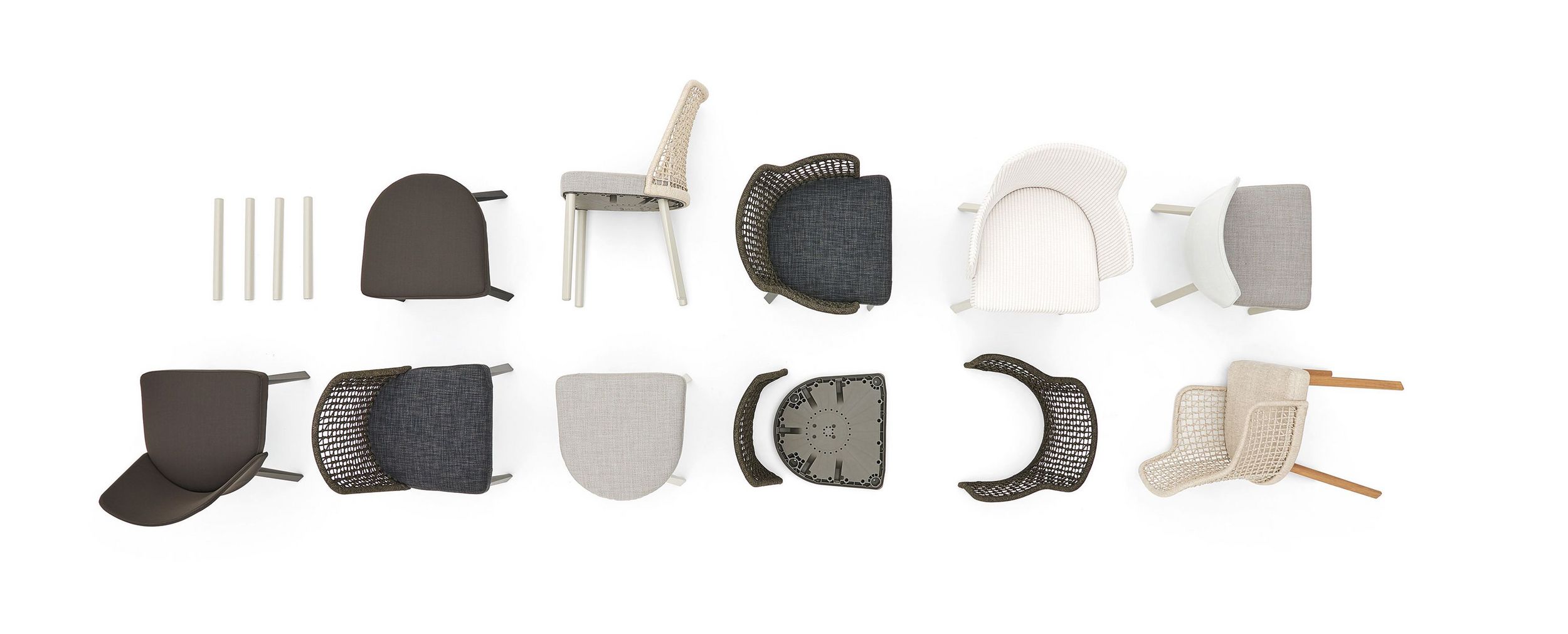 Emma collection by Monica Armani for Varaschin