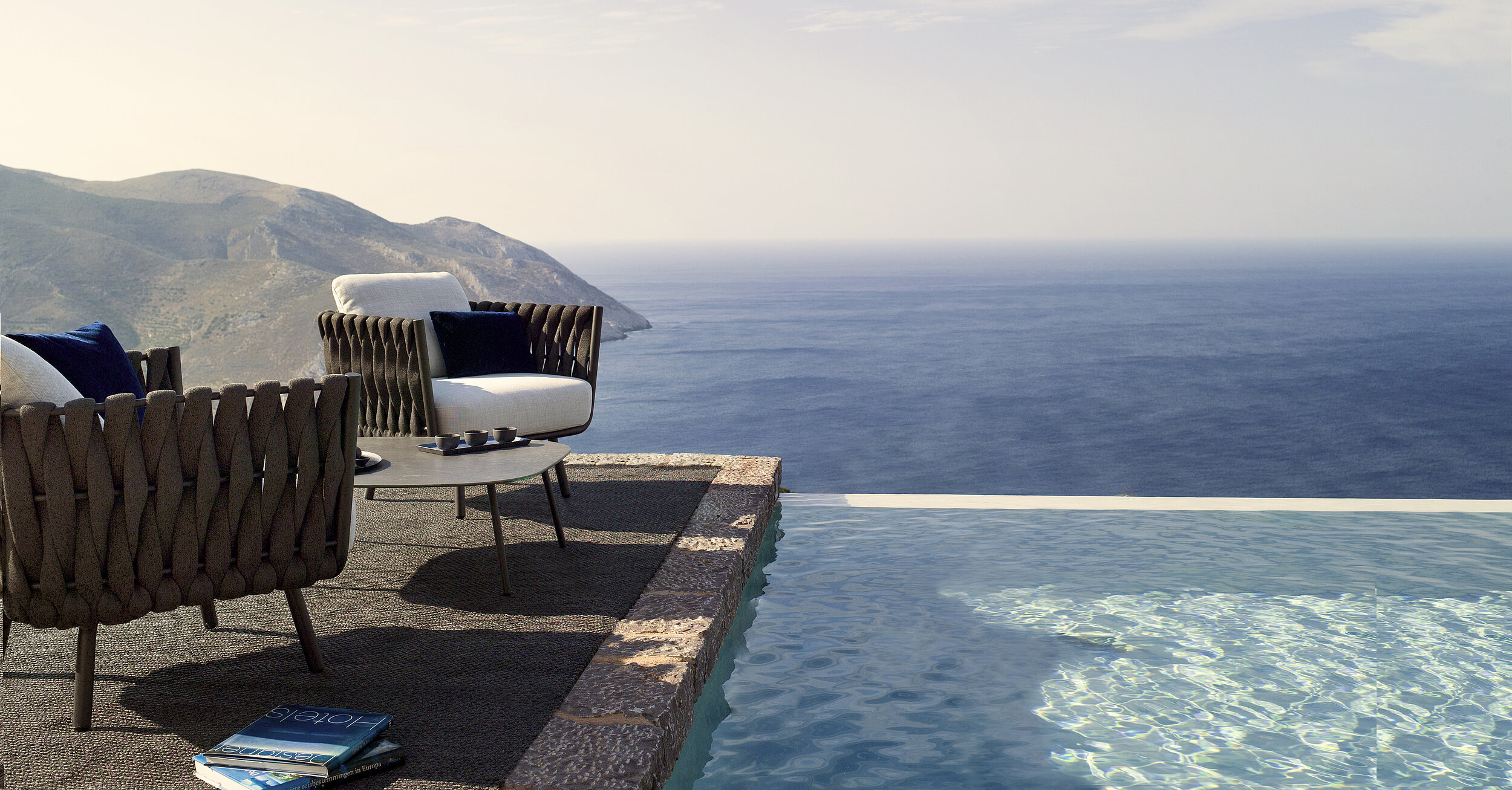 Tosca club chairs by Monica Armani for Tribù